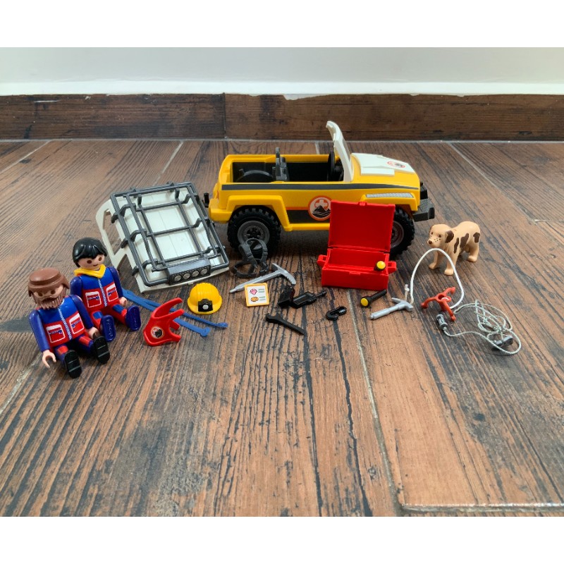 Set jeep de rescate Playmobil 2